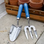 British Meadow Trowel and Fork - Image 2